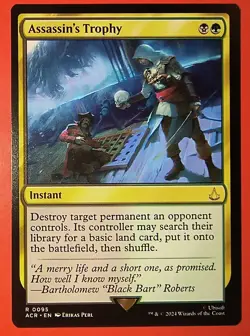 MAGIC, MTG: ASSASSIN'S TROPHY/ACR /RARE #0095/ NM, REGULAR FINISH - Image 1