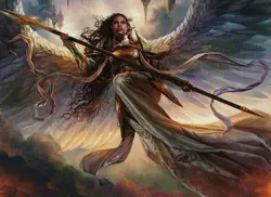 Serra's Guardian - Core Set 2019 | MTG Card - Image 1