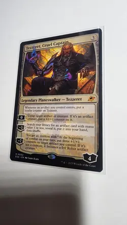 MTG "Tezzeret, Cruel Captain" EOE Regular, Mythic 002 NM+ 1x x1 - Image 1