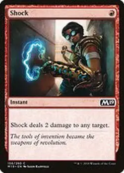 Shock - Core Set 2019 | MTG Card - Image 4