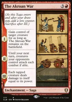 The Akroan War - Commander Legends: Battle for Baldur's Gate | MTG Card - Image 3