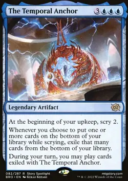 The Temporal Anchor - The Brothers' War | MTG Card - Image 3