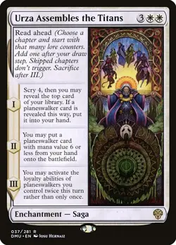 Urza Assembles the Titans - Dominaria United | MTG Card - Image 2