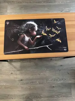 Seb McKinnon Damnation MTG Playmat Kickstarter Signed Stitched Aminatou's Augury - Image 1