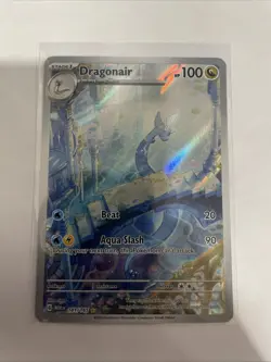 2023 Pokemon Dragonair 181/165 SV: Scarlet & Violet 151 Holo Illustration Rare - Image 1