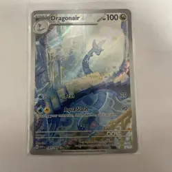 2023 Pokemon Dragonair 181/165 SV: Scarlet & Violet 151 Holo Illustration Rare - Image 2