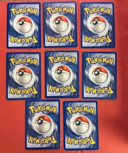 2003 Pokemon EX Sandstorm Non-Holo E Reader 8x LOT LP - Image 2