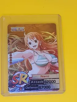 NAMI R Holo Foil ONE PIECE Anime TCG CCG Collectible Card - Image 2