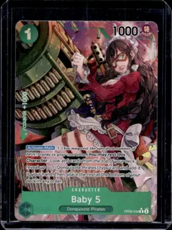 2023 One Piece Awakening of the New Era Baby 5 Rare Alt Art #OP05-034 - Image 1