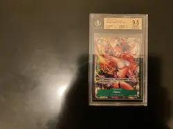 One Piece Nami OP14-031 SR Alt Art BGS 9.5 - Image 1