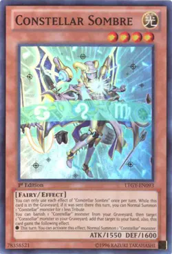 Yu-Gi-Oh Card - LTGY-EN093 - CONSTELLAR SOMBRE (super rare holo) - NM/M - Image 1