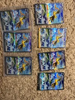 IN STOCK Pokemon TCG S-Chinese Zapdos ex SAR 190/151 Rare Holo Card - Image 1