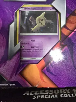 The Pokemon Company Mimikyu Sidekick Collection Kit Promo 10 Cards English 2018 - Image 4