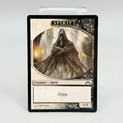 Magic the Gathering MTG Creature Spirit Token Gatecrash Card - Image 1