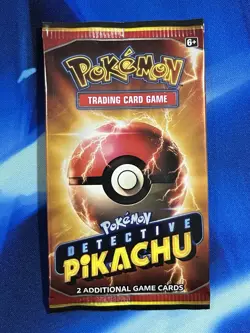 Pokemon TCG Detective Pikachu 2 Card Booster Pack Sealed Lot X4 Sun & Moon Promo - Image 2