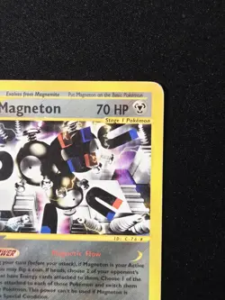 Magneton 22/147 Aquapolis Non-Holo Rare Pokemon Card TCG 2002 WoTC E-reader - Image 4