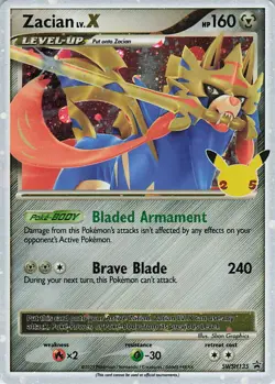 Zacian LV. X Holo Promo SWSH: Sword & Shield Promo Cards SWSH135 NM - Image 1