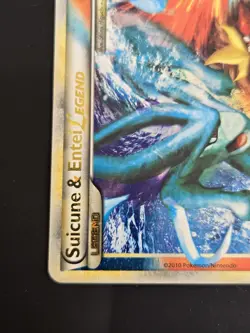 Pokemon TCG Unleashed Suicune and Entei Legend Holo Card Top 94/95 - Image 4