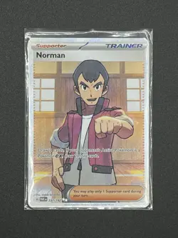 Norman 237/182 (Full Art Trainer) Paradox Rift Near Mint Pokemon TCG - Image 1