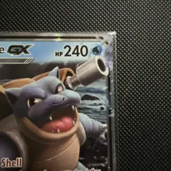 Pokemon TCG Blastoise GX Holo Ultra Rare Card Unbroken Bonds 35/214 - Image 3