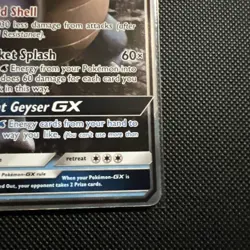 Pokemon TCG Blastoise GX Holo Ultra Rare Card Unbroken Bonds 35/214 - Image 4
