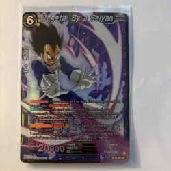 Dragon Ball Super Card Game Vegeta, By A Saiyan Foil BT29-063 SR Near Mint - Image 1
