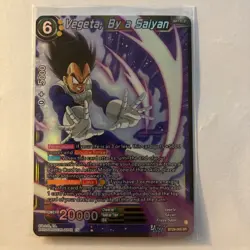 Dragon Ball Super Card Game Vegeta, By A Saiyan Foil BT29-063 SR Near Mint - Image 4