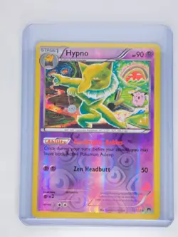 Pokemon Hypno TCG Breakpoint 51/122 Reverse Holo Rare Stage 1 HP90 Card - Image 1