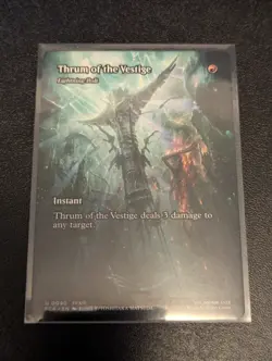 Magic MTG Final Fantasy - Lot of 6 Through The Ages FCA Borderless NM Cards - Image 2