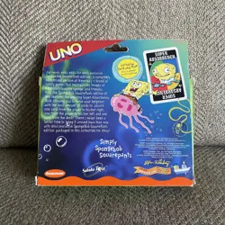 UNO SpongeBob Deluxe Collector Tin Cards NEW Nice Box Complete Set - Image 3