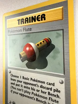 Pokemon Flute Base Set Shadowless 86/102 1st Edition Uncommon Card - Image 3