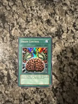 Yu-Gi-Oh Brain Control TLM-EN038 Super Rare Holo Card Unlimited - Image 1
