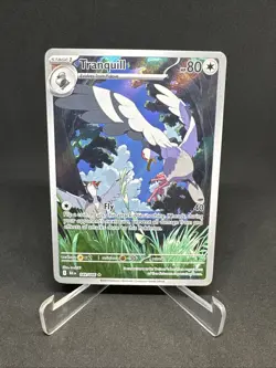 Pokemon TCG Tranquill 149/086 Illustration Rare Sv: Black Bolt NM Scarlet Card - Image 1