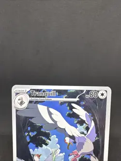 Pokemon TCG Tranquill 149/086 Illustration Rare Sv: Black Bolt NM Scarlet Card - Image 3