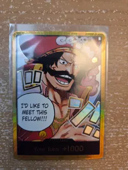 DON!! Card (Gol.D.Roger) (Gold) Carrying On His Will Foil - Image 1