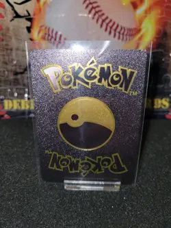 Pokemon Pikachu Mega Charizard Y Tag Cosplay Hp634 Black Foil Fan Art Card - Image 2