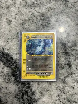 Steelix #H23/H32 Pokemon Aquapolis Holographic Card, Mild/Lightly Played - Image 1