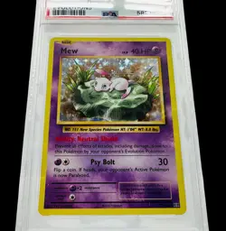 PSA 8 Mew Holo 53/108 Evolutions 2016 Pokemon XY Graded Card - Image 3