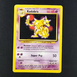 Kadabra 32/102 - Base Set - Pokemon Card - Image 1