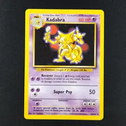 Kadabra 32/102 - Base Set - Pokemon Card - Image 3