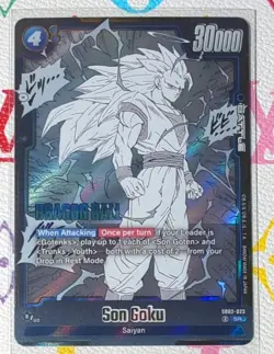 Bandai Son Goku SB02-023 SR Holofoil Dragon Ball Super Card Manga Booster 02 - Image 1