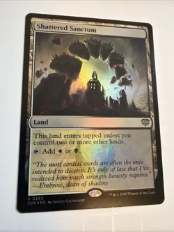 Shattered Sanctum 260 FOIL R Secrets of Strixhaven Magic: The Gathering NM MTG - Image 2