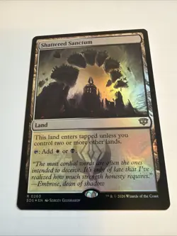 Shattered Sanctum 260 FOIL R Secrets of Strixhaven Magic: The Gathering NM MTG - Image 3