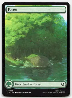 Forest () Avatar The Last Airbender TLA 296 L MTG NM - Image 1