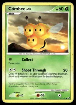 Combee Platinum 71/127 MP Pokemon TCG | Buy 10 Get 10 Free - Image 1