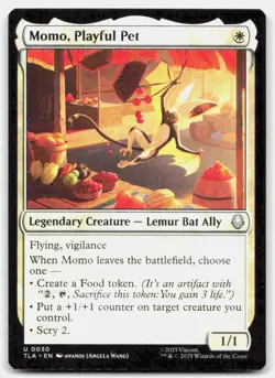 Momo, Playful Pet Avatar The Last Airbender TLA 30 U MTG NM - Image 1