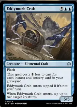 Bloomburrow - Eddymurk Crab - Brand New - Image 1