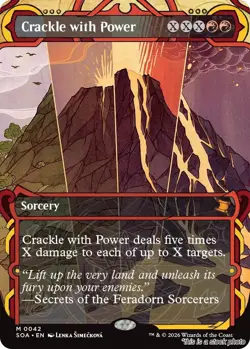 Crackle with Power [SOA - 42] - NM TCG MTG - Image 1