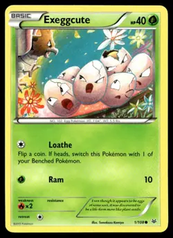 Exeggcute XY - Roaring Skies 1/108 MP Pokemon TCG | Buy 10 Get 10 Free - Image 1