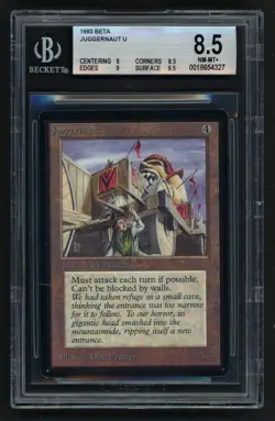 ***BGS 8.5 Beta Juggernaut*** MTG Beta Magic Kid Icarus - Image 1